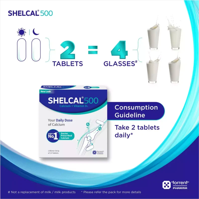 Shelcal - 15 Tablets - Image 6